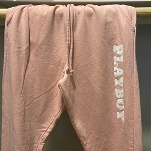 Playboy pink joggers